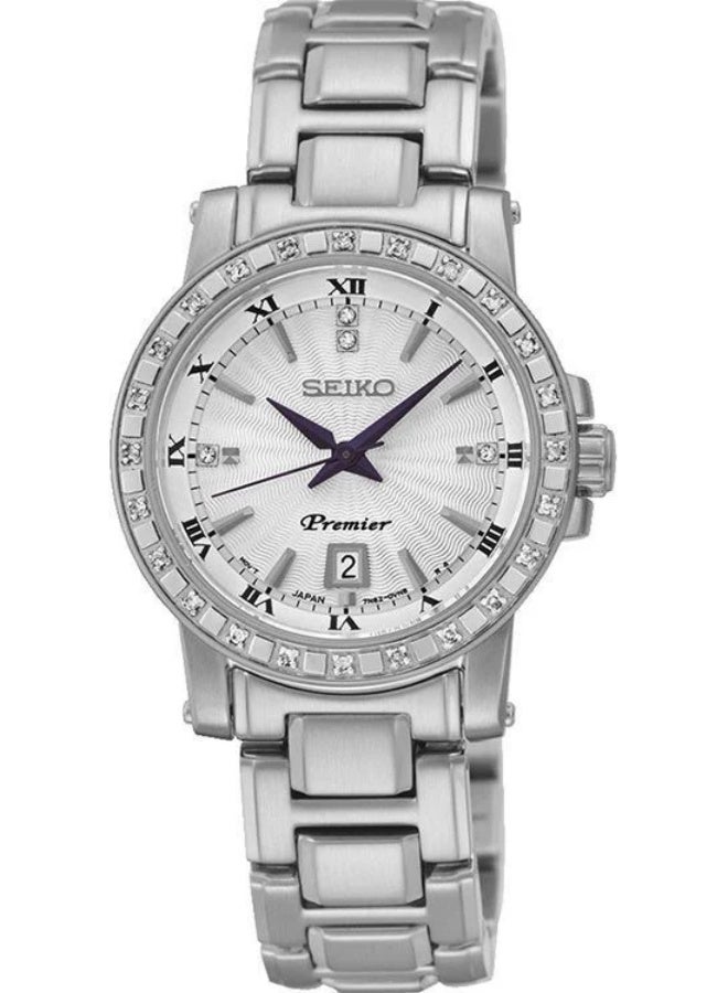 سيكو ساعة سيكو بريميير كوارتز دايموندز SXDG57P1 للنساء - Image 1